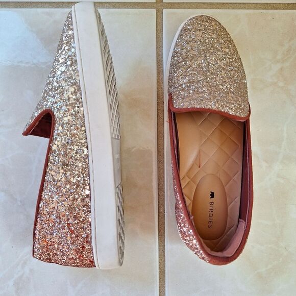 Birdies the swift pink ombre slip on 5.5 - Picture 4 of 8